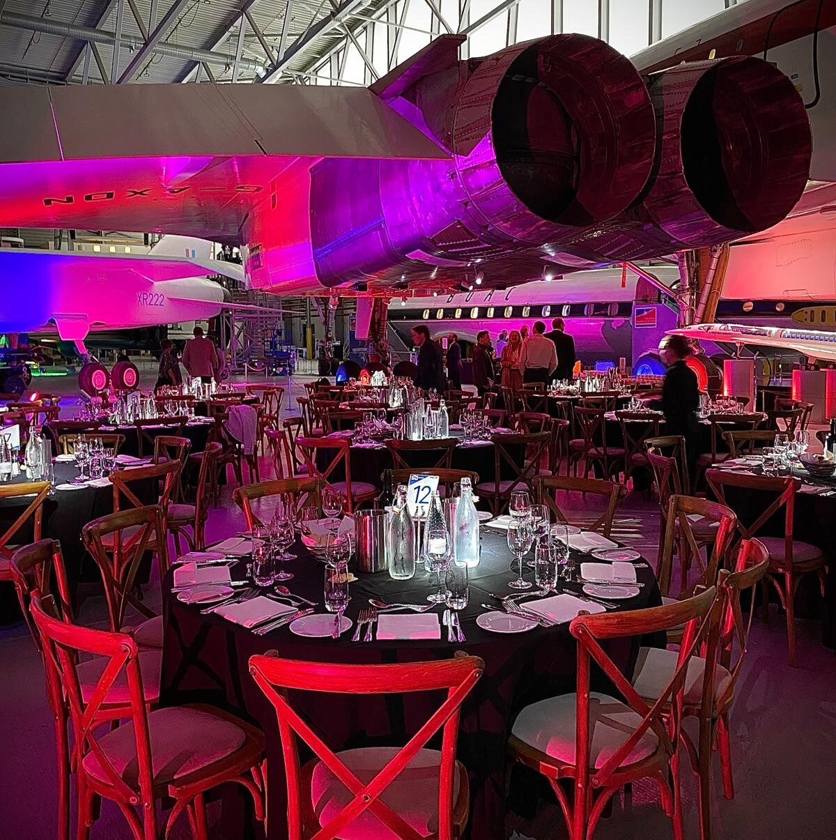 UK Defence Leadership Conference, 120 guests - Duxford