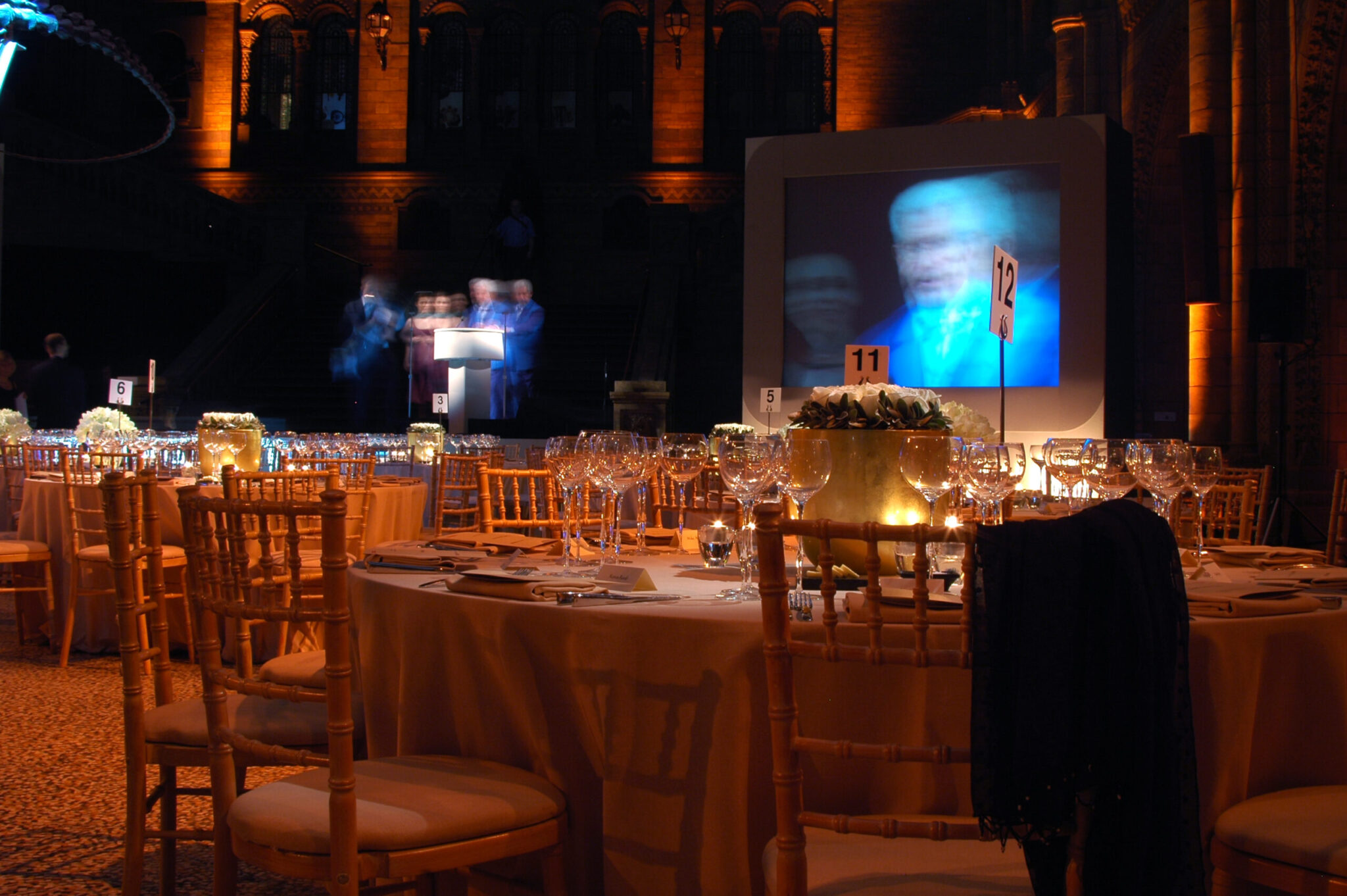 Annual Awards Ceremony, Natural History Museum 180 guests - London