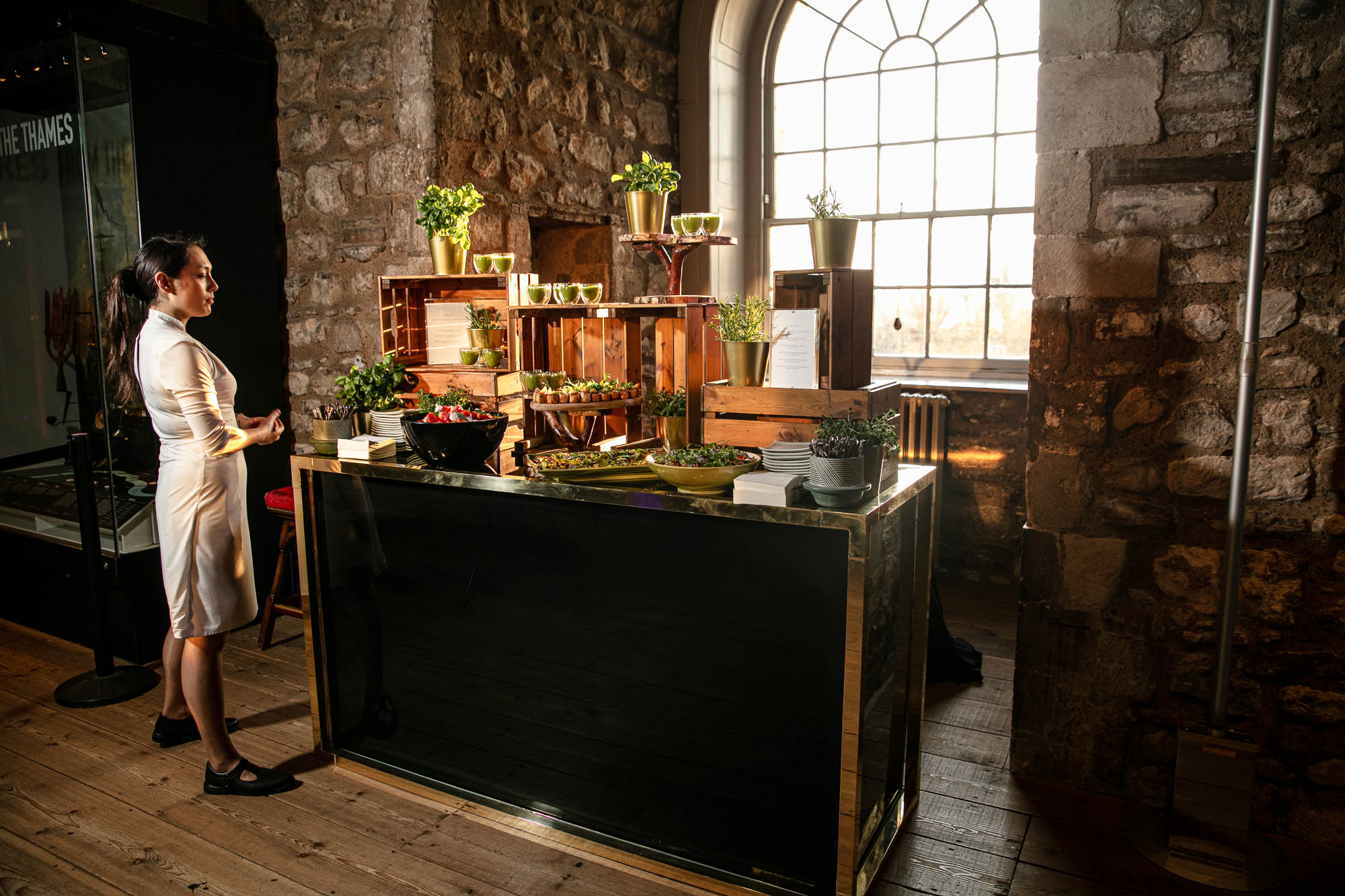 Cocktail Reception, Tower of London, 120 guests