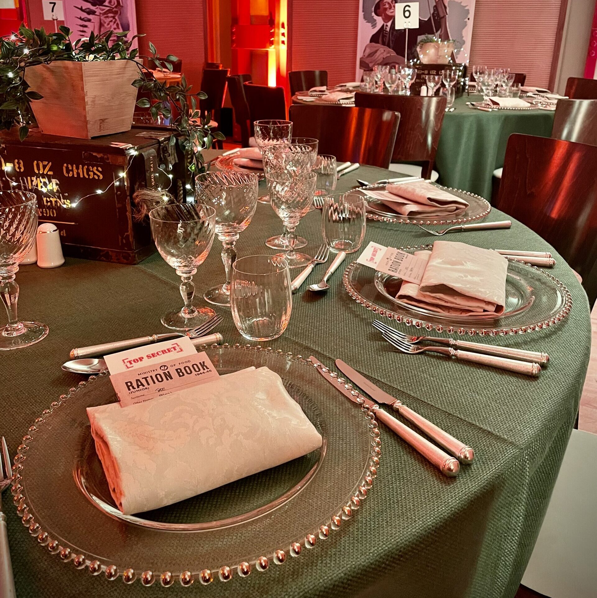 The Churchill War Rooms, 120 guests - London